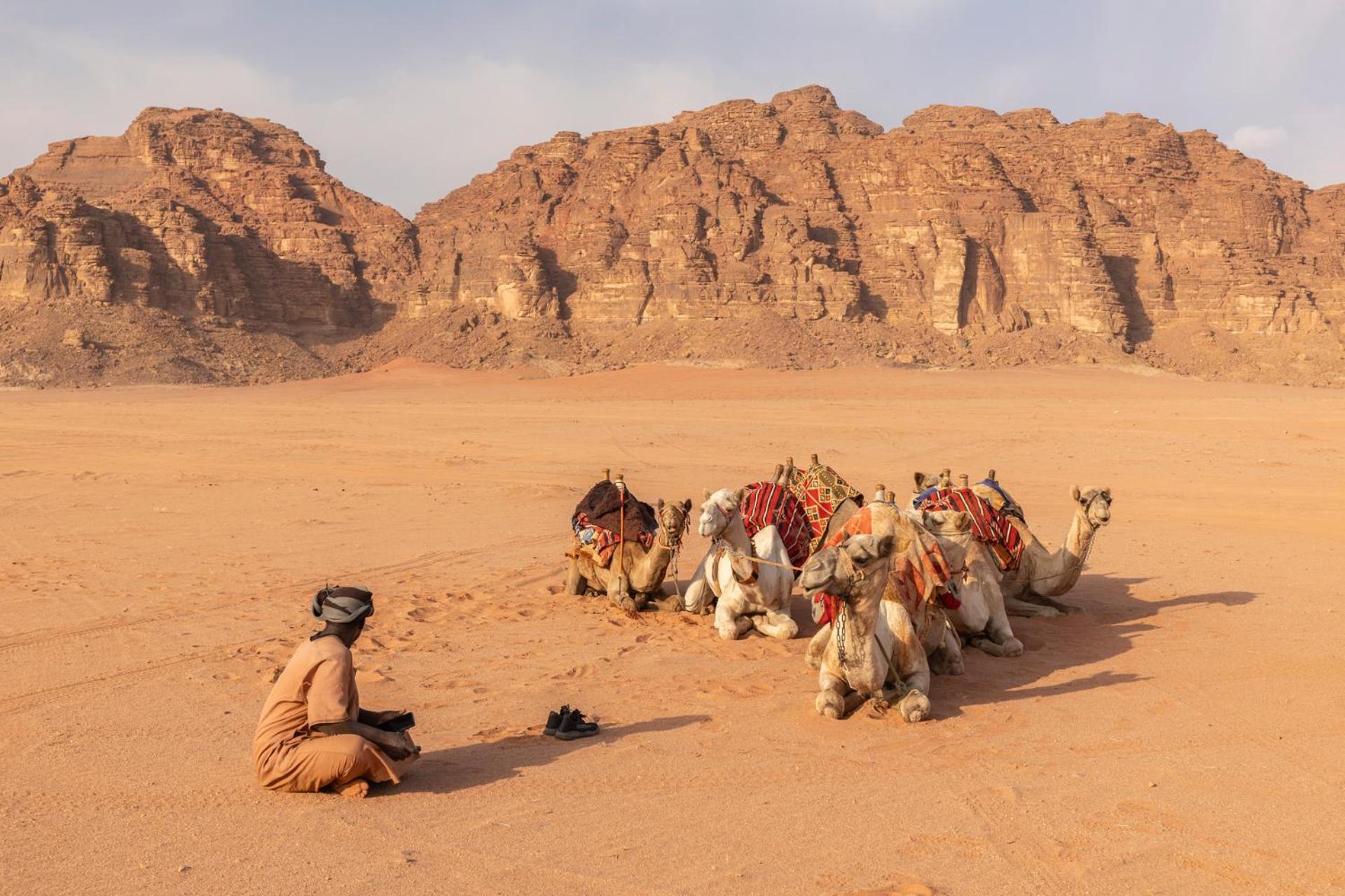Wadi Rum Camp& Jeep Tour Bagian luar foto